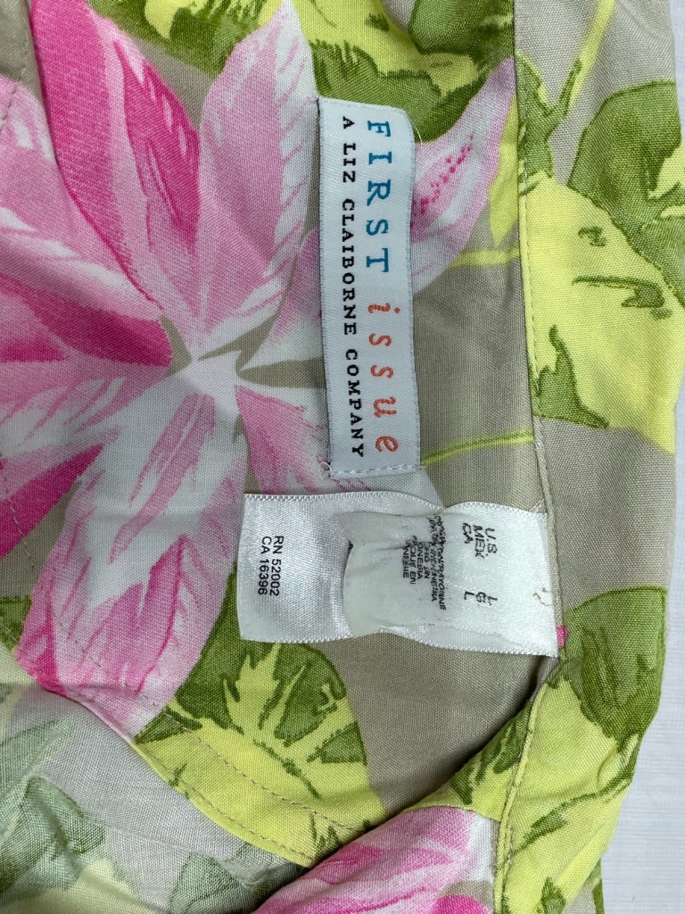 Floral Pink & Green Casual Dress with Short Jacket - Picture 6 of 10